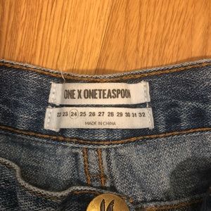 One teaspoon boyfriend jeans